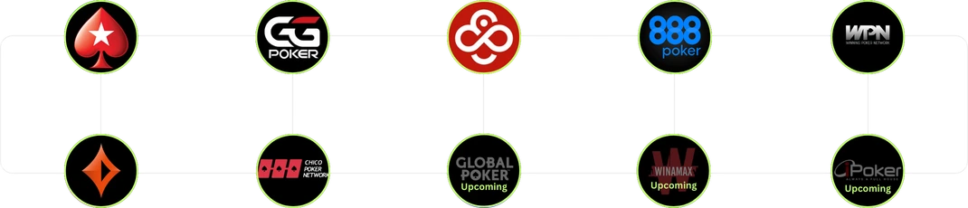 Supported Poker Networks by Selection Poker